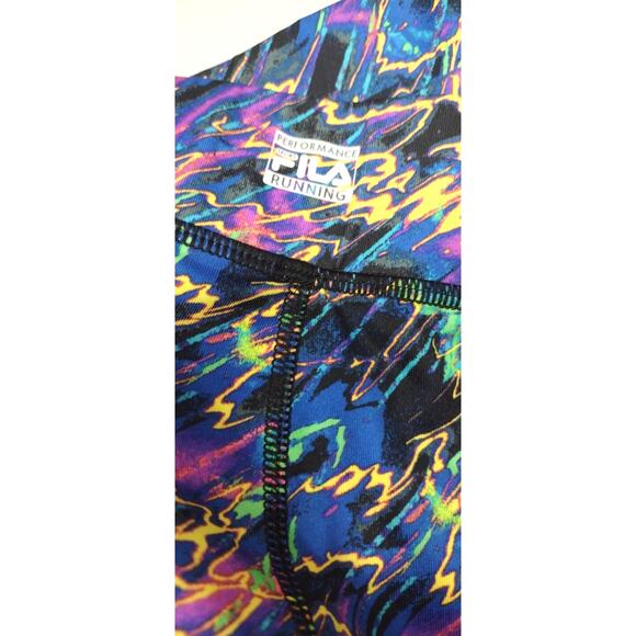 FILA 3X Plus Size Sport Running Tight Legging Psychedelic - Picture 8 of 13